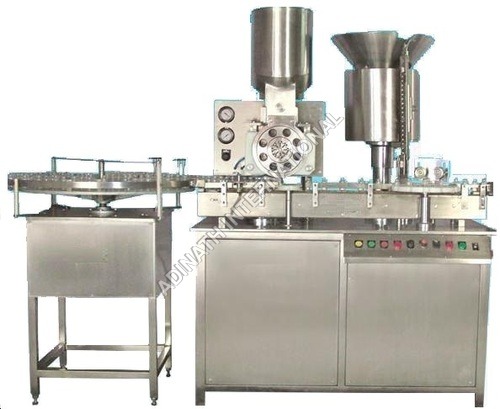 Sterile Powder Filling and Rubber Stoppering Machine 