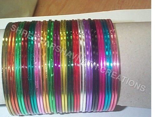 Double Shiny Color Bangles