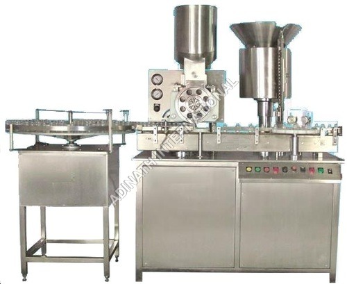 Sterile Vial Powder Filling and Stoppering Machine 