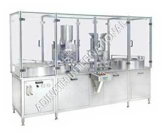 Semi-Automatic Powder Filling Machine For Glass Bottles 