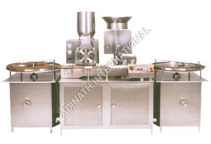 Semi-Automatic Powder Filling Machine For Pharmaceutical Bottles 