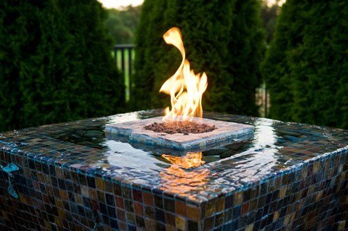 Small Fire Fountain