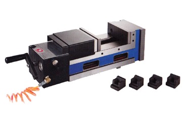 Precision Pneumatic-Ang Fixed Power Vise