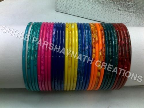 Coloured Stone Bangles