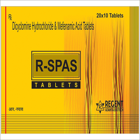 Dicyclomine Hydrochloride & Mefenamic Acid Tablets