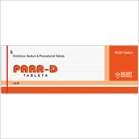 DICLOFENAC SODIUM & PARACETAMOL TABLETS
