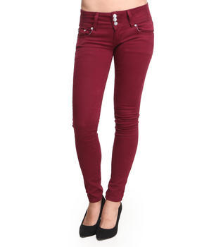 Maroon Denim