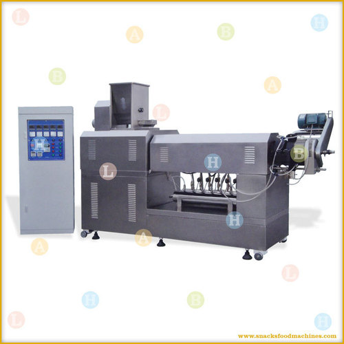 Single Screw Extruder for Snacks Pellet