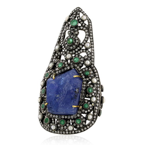 18k Gold Tanzanite Ring