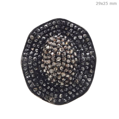 Pave Diamond Gold Ring