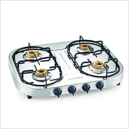 Stainless Steel Four Burner Gas Stove