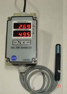 TEMPERATURE / HUMIDITY TRANSMITT      ER WITH RS-4