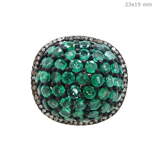 Emerald Diamond Gold Ring Jewelry