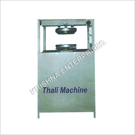 Single Die Paper Thali Making Machine