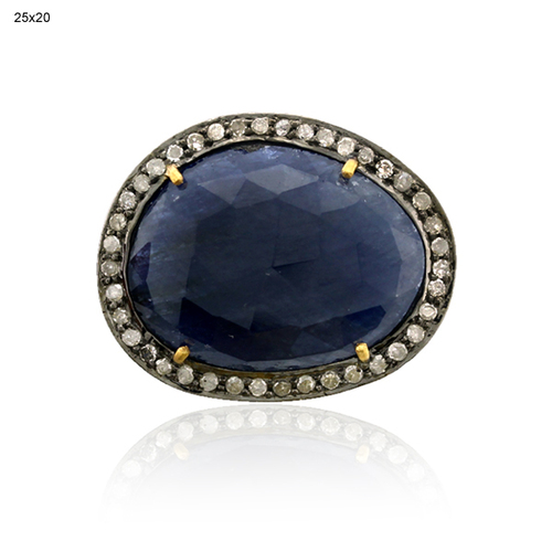 Pave Diamond Spacer Jewelry