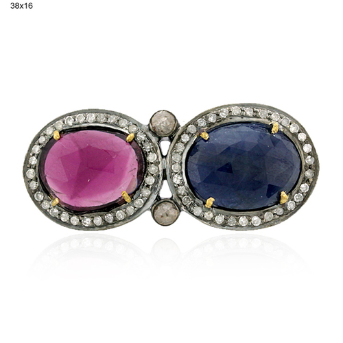 Diamond Gemstone 18k Gold Finding Jewelry