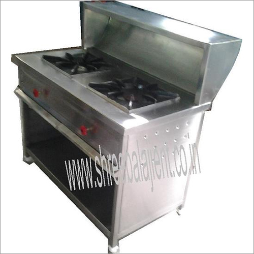 Counter With Two Burner Gas Range