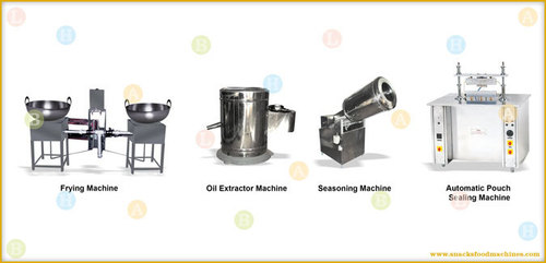 Extruded Fried Snacks Pellet Snacks Food Production Line ( Economy )