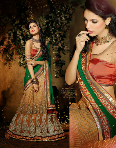 designer saris online
