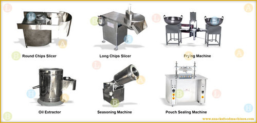 Fresh Banana Chips Snacks Food Production Line