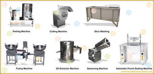 Fresh Potato Sticks Snacks Food Production Line