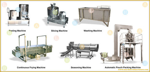Fresh Potato Wavy Chips Snacks Food Production Line ( Advance )