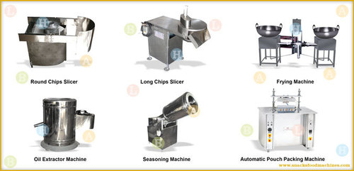 Fresh Tapioca Chips Snacks Food Production Line