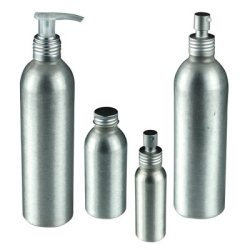 Brushed Aluminum Bottle