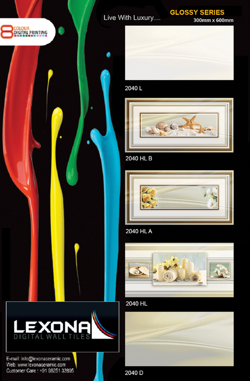 Glossy Printed Tiles
