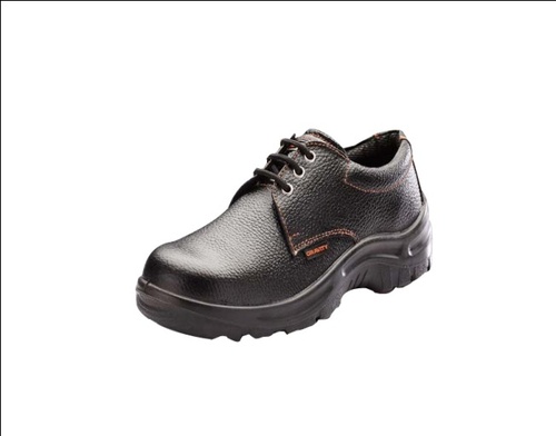 Gravity Shoes - Leather, Size 6-12, Black, PU Pouring Sole | Lace-up, Safety, Comfort, Durable, Protection, Support