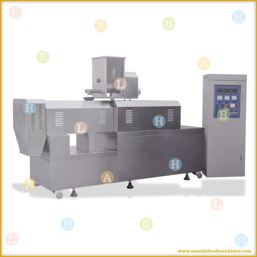 Double Screw Extruder for Inflated Extruded Snacks
