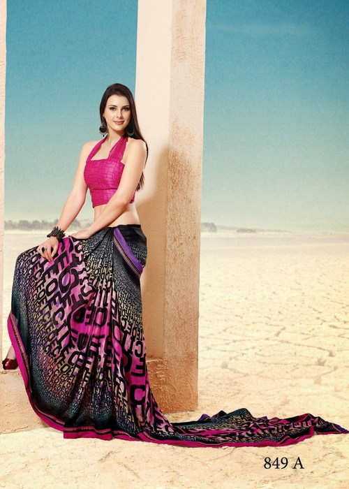 Applique Sarees