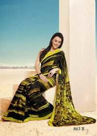 Georgette & Chiffon Saree