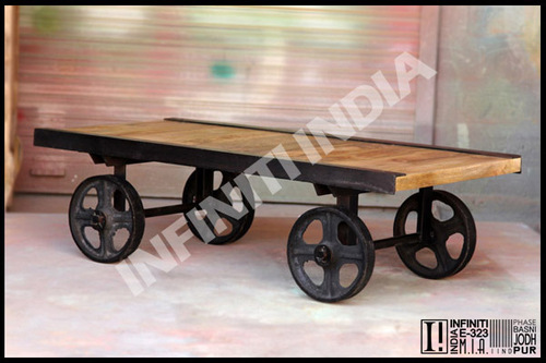 Polished Vintage Coffee Table