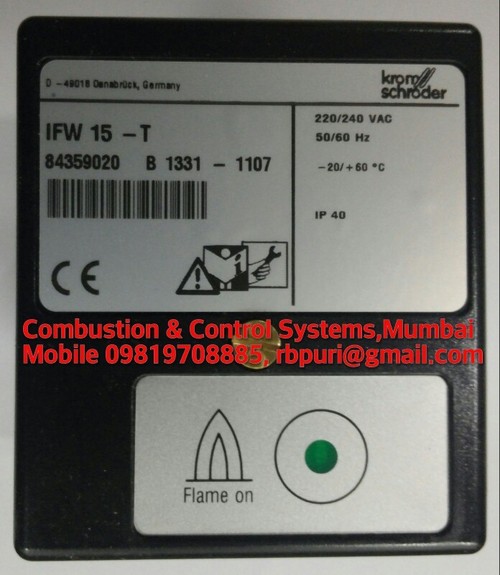 Kromschroder Flame Detector Relay IFW 15
