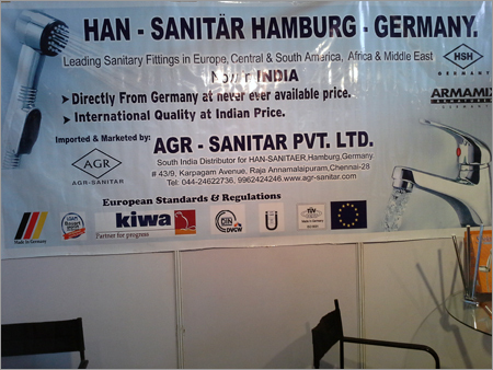 Banner With International Certified Standards