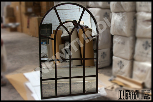 Metal Vintage Industrial Mirror