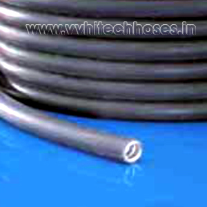 Cable Protection Hose - Galvanized Steel, I.D. 12.6-51.6 mm, Black, Thermoplastic Rubber Wall | Flexible, Tear Resistant, Gas & Liquid Tight, UV & Ozone Resistant, Kink-Proof, Robust