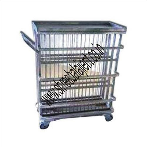 Clean Plate Rack Trolley Length: 1200 Millimeter (Mm)