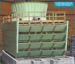 Timber Cross Flow Cooling Tower