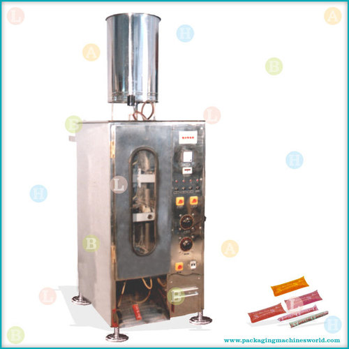 Automatic Vertical Pouch Packing Machine with Gravity Filler for Ice-pop