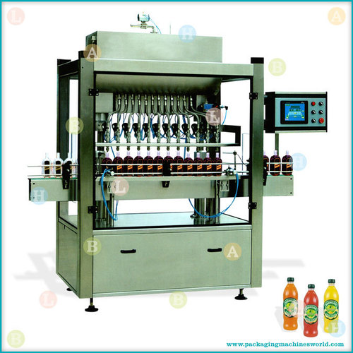 Automatic Linear Container Filling Line with Gravity Filler