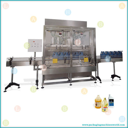 Automatic Jar Filling Line with Piston Filler