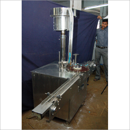 Single Head Vial Capping Machine