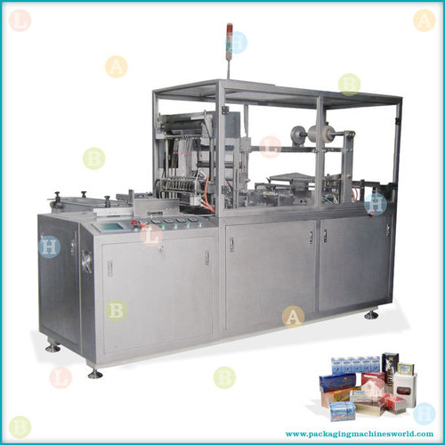 Automatic Box Over Wrapping Machine with Collator