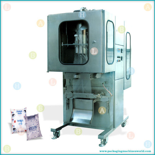 Automatic Vertical Pouch Packing Machine with Impulse Sealer & Gravity Filler for Big Pouches 