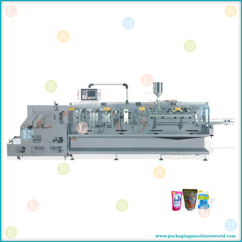 Automatic Horizontal Stand-up pouch Form Fill and Seal Machine with Liquid Filler