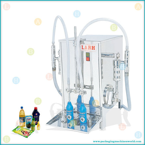 Semi-automatic Piston Filler Machine - Stainless Steel, 40X50X80 Cm | Accurate Filling, Easy Operation, Durable Design, Food Grade Material