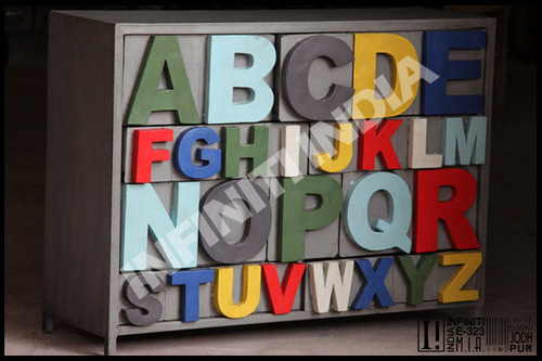 Polished Industrial Drawer Chest