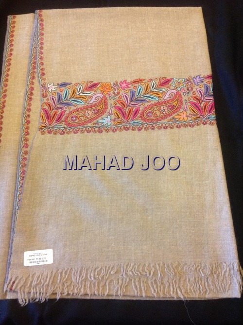 Pashmina Stole Embroidery Border